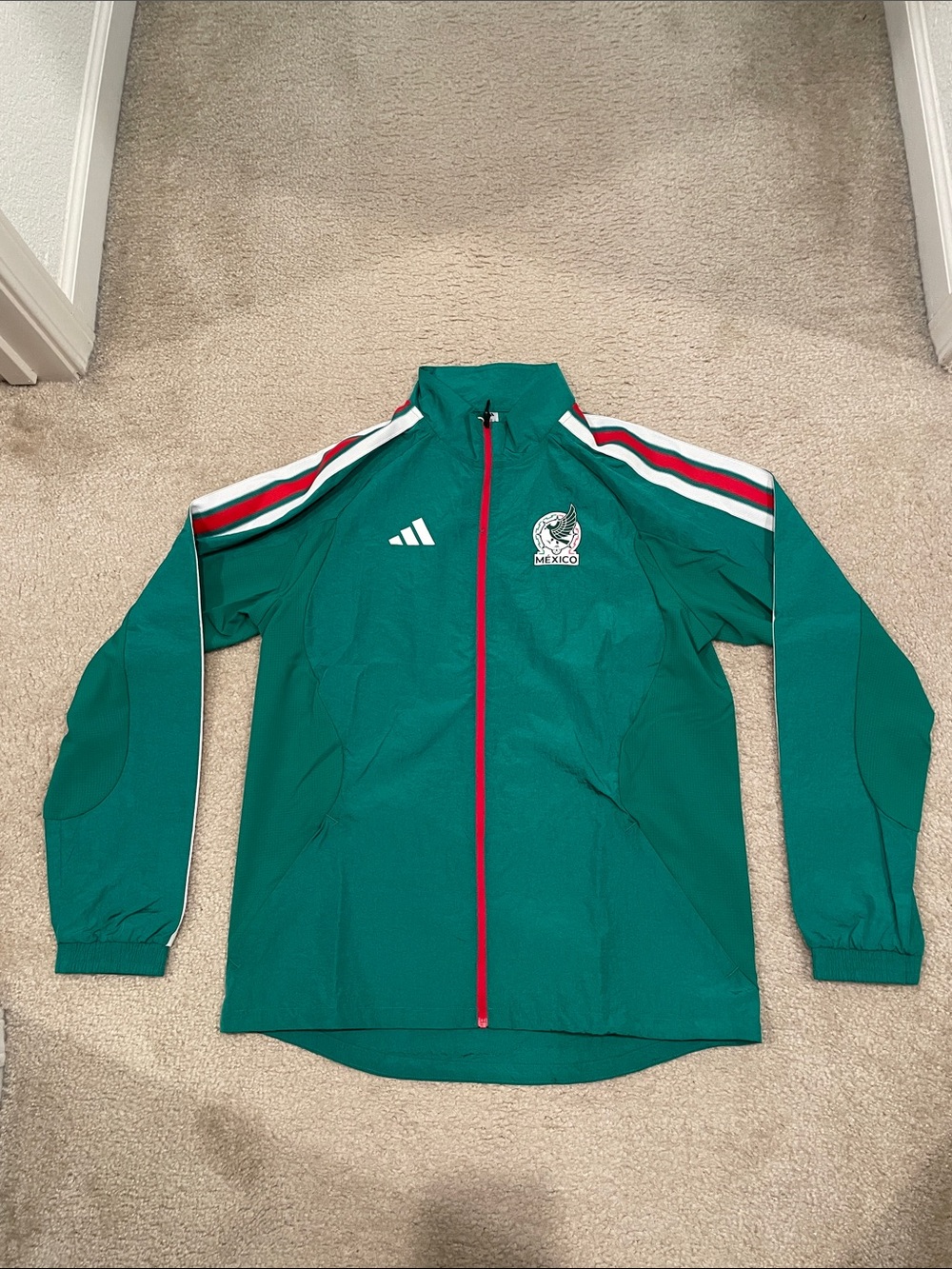Adidas Mexico Youth Anthem Jacket 2026 size YXL NWT